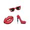 Diamond Dotz® Beginner Kiss DOTZIES Stickers Diamond Painting Artwork Kit
